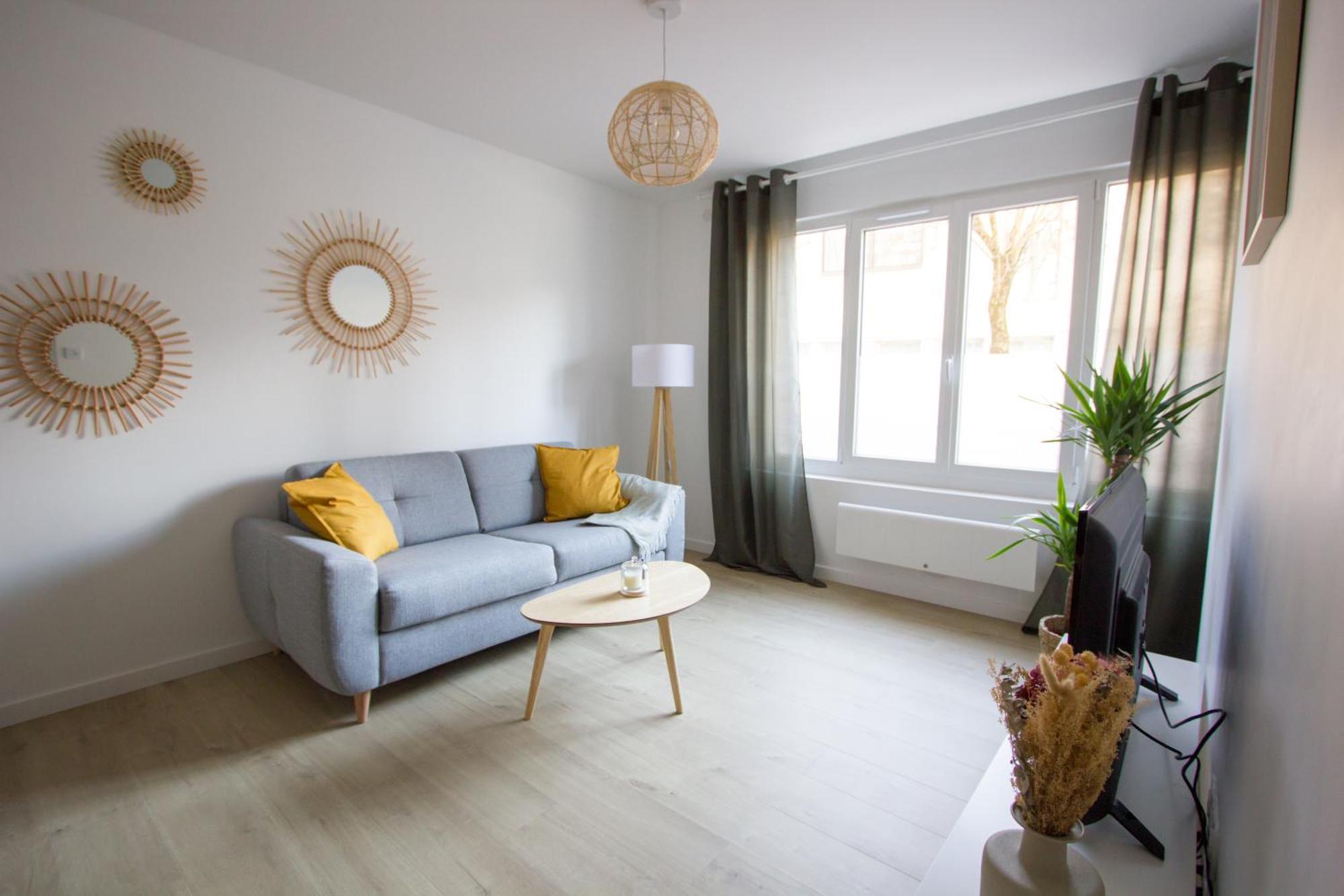 L'Olivier - Appartement Moderne Et Chaleureux - Tram Et Parc Гренобль Экстерьер фото